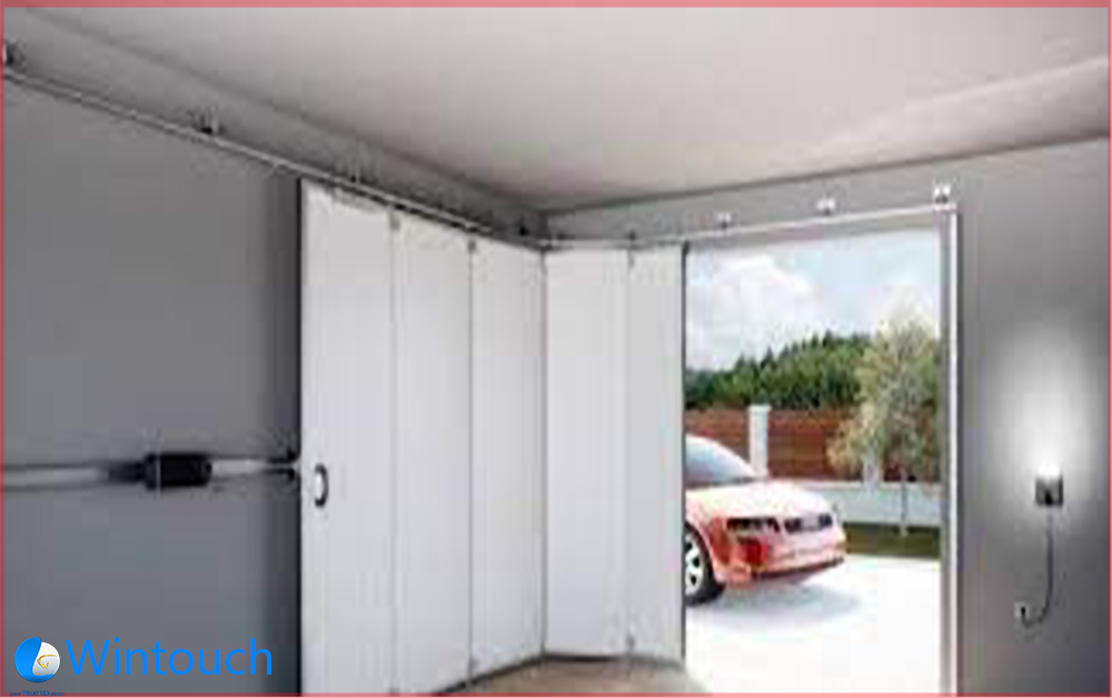 Slide Corner Garage Door